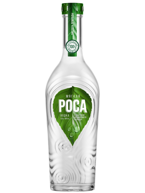Водка Роса мягкая, 0.5л