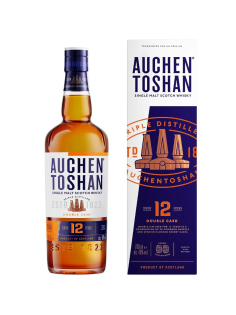 Виски Auchentoshan Double Cask 12 лет в подарочной упаковке, 0.7л