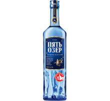 Водка Пять Озер 1л