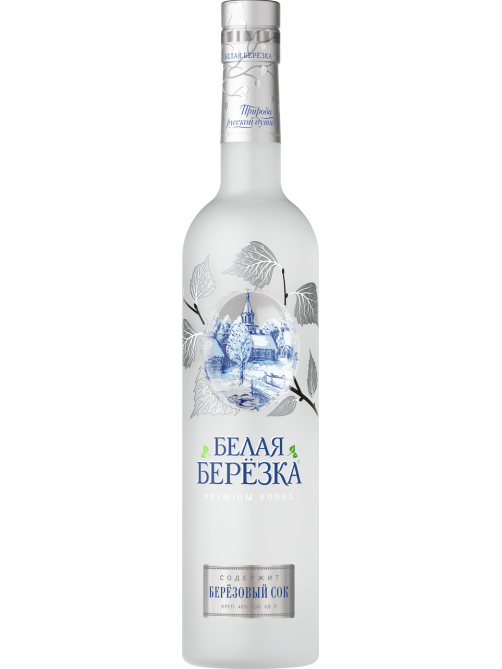 Водка Белая Берёзка 0.5л