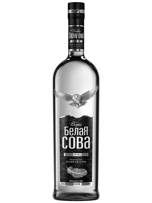 Водка Белая Сова 0.7л