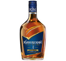 Коньяк Киновский 3 года, 0.25л