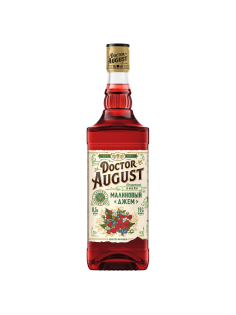 Ликер Doctor August Малиновый Джем, 0.5л