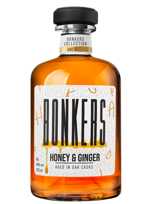 Напиток спиртной Bonkers Honey&Ginger, 0.7л