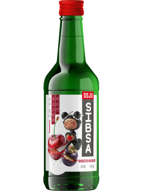 Аперитив Sibsa Soju с вишней и мангостином, 0.375л