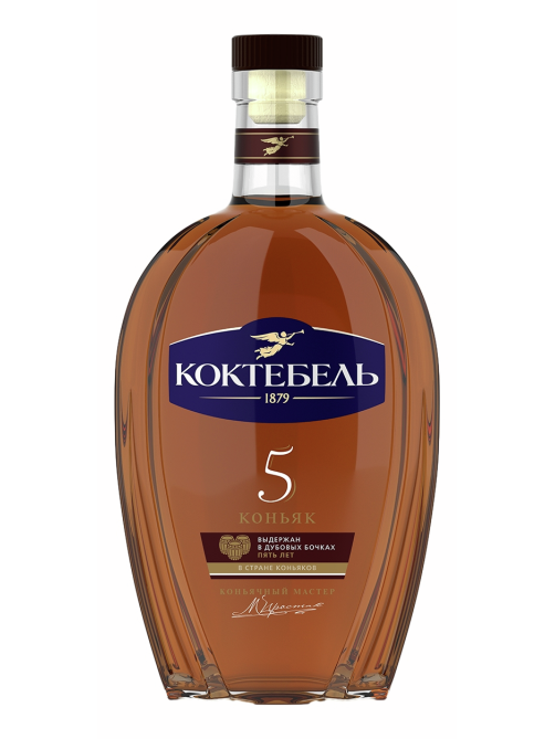 Коньяк Коктебель 5 лет 0.5л