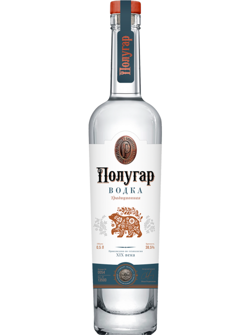 Водка Полугар Органик, 0.5л