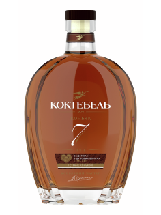 Коньяк Коктебель 7 лет, 0.7л