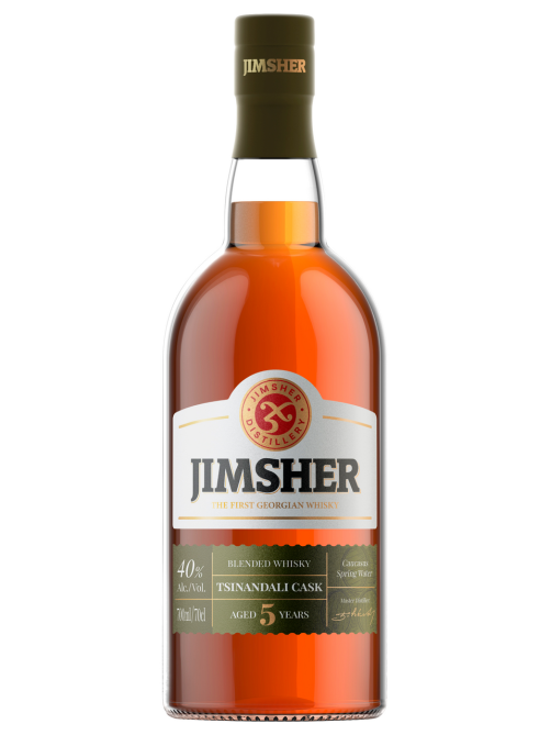 Виски Jimsher Tsinandali Cask 5 лет, 0.7л
