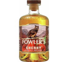 Настойка с виски Fowler`s Cherry полусладкая, 0.5л