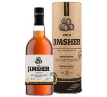 Виски Jimsher Trio 8 лет в тубе, 0.7л