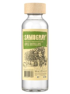 Водка Samogray Яблочная, 0.5л