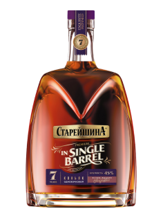 Коньяк Старейшина in Single Barrel 7 лет, 0.5л