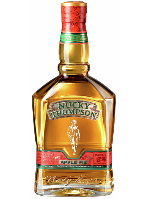 Напиток спиртной Nucky Thompson Apple Pie на основе виски, 0.7л