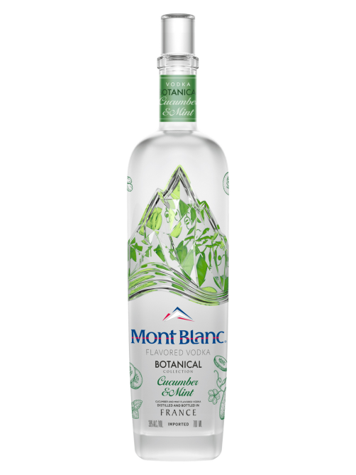 Водка Montblanc Botanical Collection Cucumber Mint, 0.7л