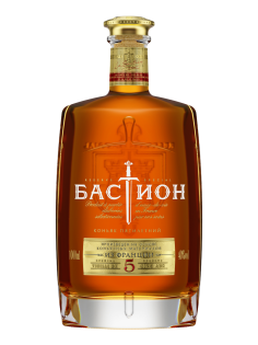 Коньяк Бастион 5 лет, 1л