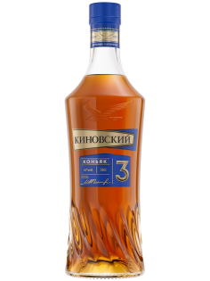Коньяк Киновский 3 года, 0.5л