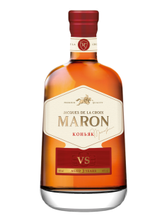 Коньяк Jacques de la Croix Maron 3 звезды, 0.5л