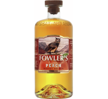 Настойка с виски Fowler`s персик полусладкая, 0.7л