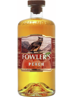 Настойка с виски Fowler`s персик полусладкая, 0.7л