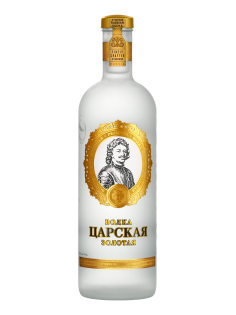 Водка Царская Золотая, 1л