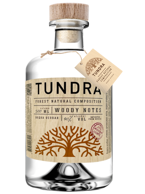 Водка Tundra Forest Woody Notes, 0.5л