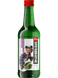 Аперитив Sibsa Soju с виноградом и алоэ, 0.375л