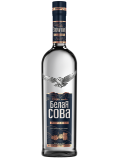 Водка Белая Сова Морошка, 0.5л