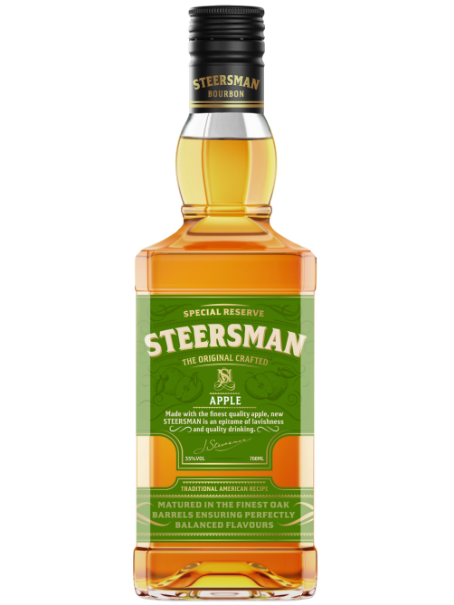 Виски Steersman Apple бурбон, 0.7л