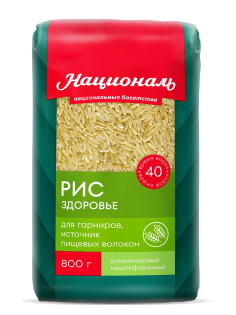 Крупа рис Националь Здоровье, 800г