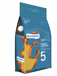 Пшено Мистраль золотое, 5кг