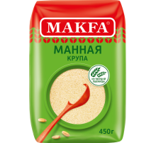 Крупа манная Makfa 450г