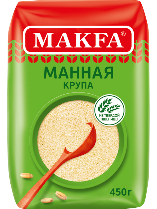 Крупа манная Makfa 450г