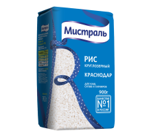 Крупа рис Мистраль Краснодар, 900г