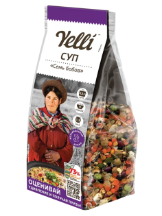 Суп Yelli Семь бобов, 250г