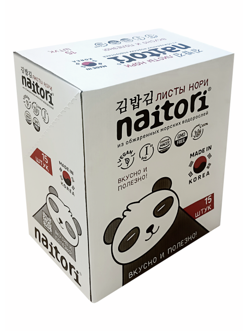 Нори Naitori листы для суши, 2.5г x 10л