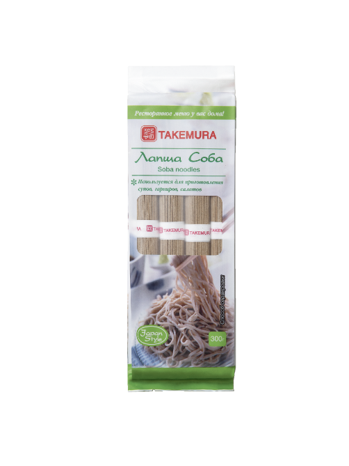 Лапша Takemura Соба, 300г