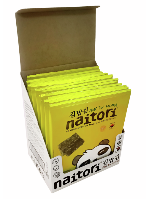 Нори Naitori листы для суши, 2.5г x 10л