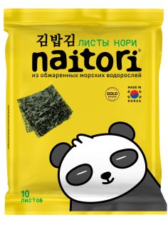 Нори Naitori листы для суши, 2.5г x 10л