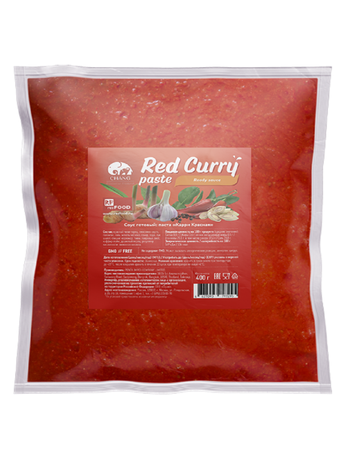 Паста Chang Карри красная, 400г
