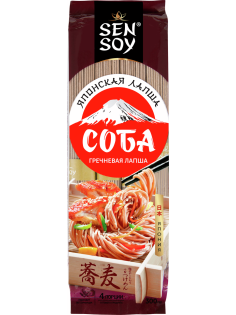 Лапша Sen Soy гречневая Soba, 300г