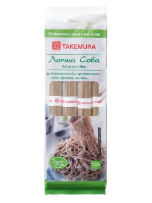 Лапша Takemura Соба, 300г