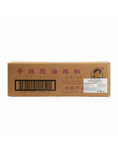 Соус Lao Gan Ma острый с хрустящим перцем чили, 210г