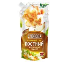 Соус майонезный Слобода Постный 56%, 200мл