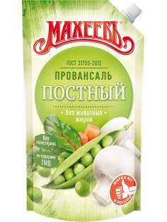 Соус майонезный Махеевъ Постный провансаль 25%, 390г
