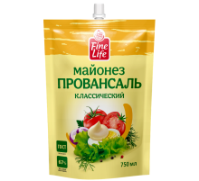 Fine Life Майонез Провансаль классический 67%, 750мл