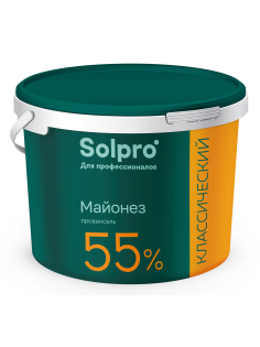 Майонез Solpro Провансаль классический 55%, 10л