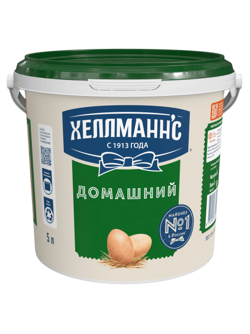 Соус майонезный Хеллманн’С Домашний 20%, 5кг