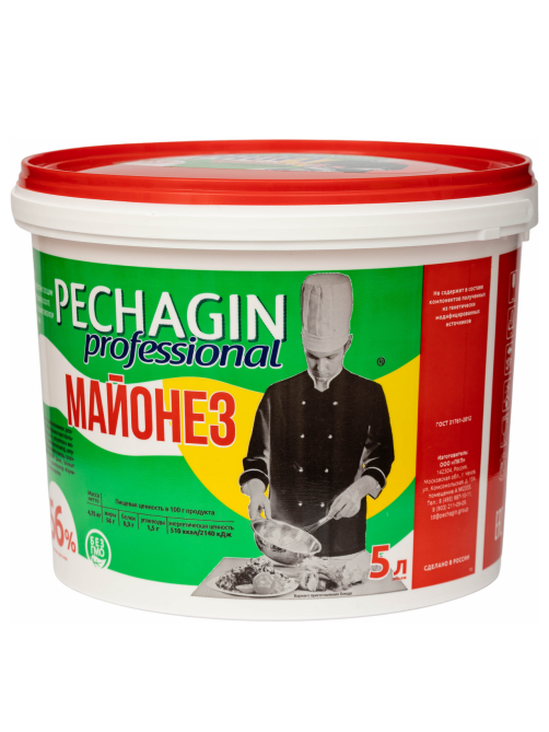 Майонез Pechagin Professional 56%, 5л