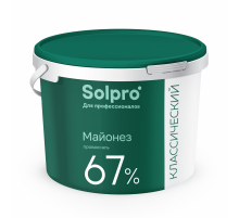 Майонез Solpro классический 67%, 10л